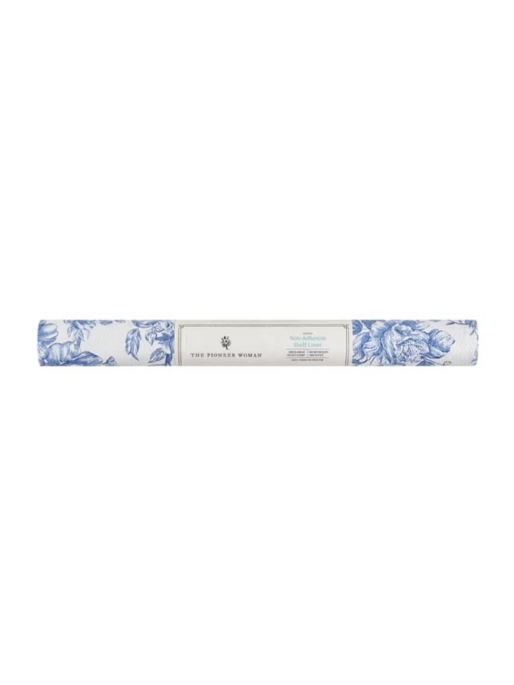 The Pioneer Woman Home Blue 20" x 6ft' Agatha Non-Adhesive Vinyl Shelf Liner